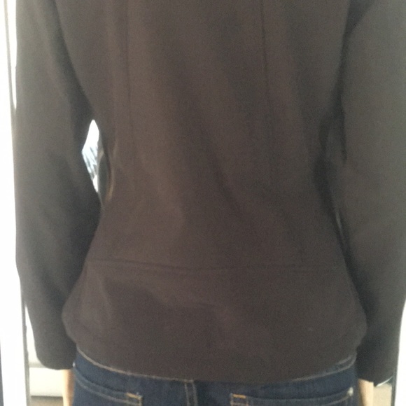 Gorgeous Dark Brown Fall Zipper Jacket - Picture 8 of 8